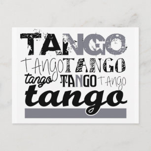 Tango Postcard