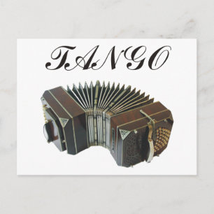 Tango Products & Designs! Argentina Music! Postcard