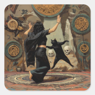 Tango Square Sticker