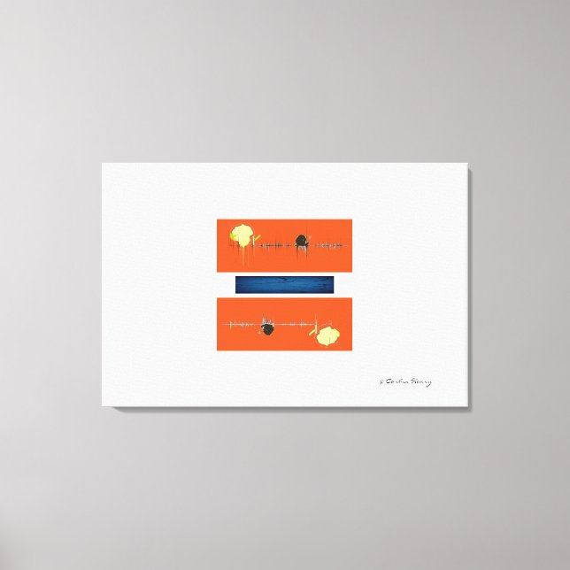 Tango Tango Canvas Print (Front)