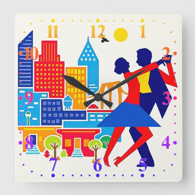 Tango Wall Clock (Front)