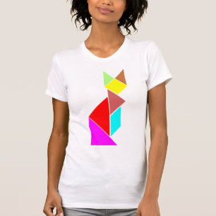 tangram cat T-Shirt