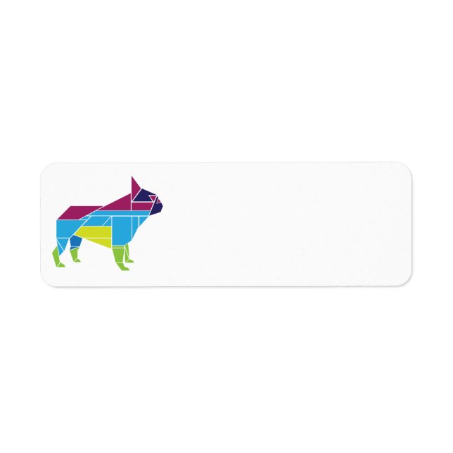 Tangram Frenchie, Multicolored (Front)