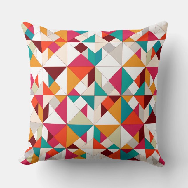 tangram geo cushion (Front)
