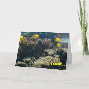 TANGS... a lot! - thank you card