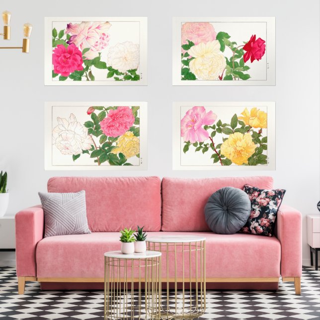 Tanigami Konan Vintage Rose Flower Collection (Livingroom)