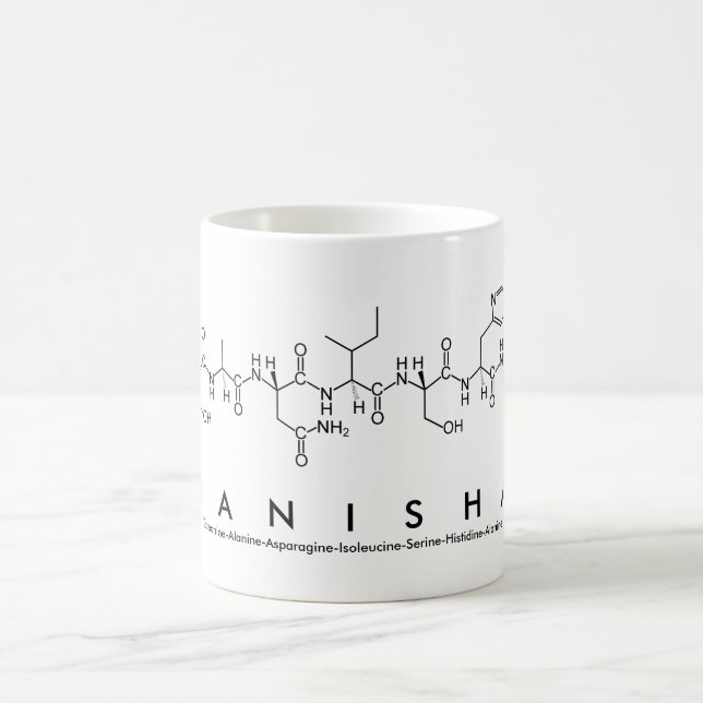 Tanisha peptide name mug (Center)