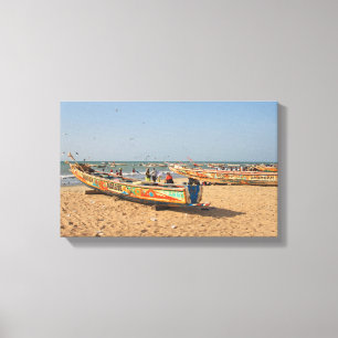 Tanji, Gambia Canvas Print