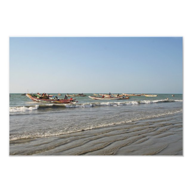 Tanji, Gambia Photo Print (Front)