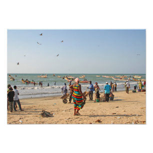 Tanji, Gambia Photo Print