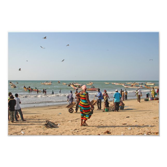 Tanji, Gambia Photo Print (Front)