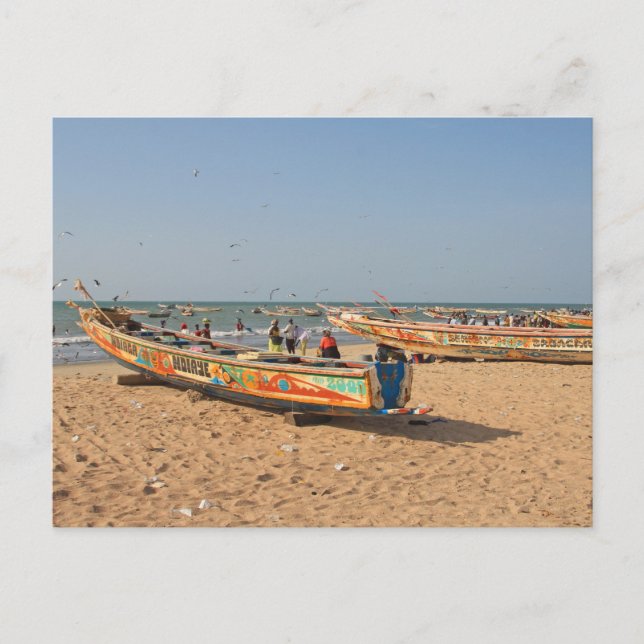 Tanji, Gambia Postcard (Front)