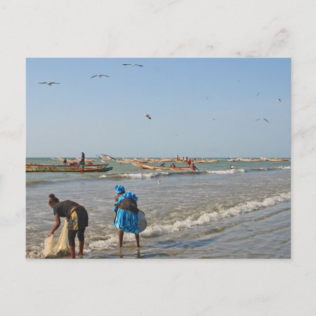 Tanji, Gambia Postcard (Front)