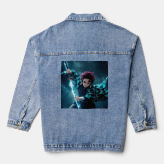 Tanjiro anime manga  denim jacket