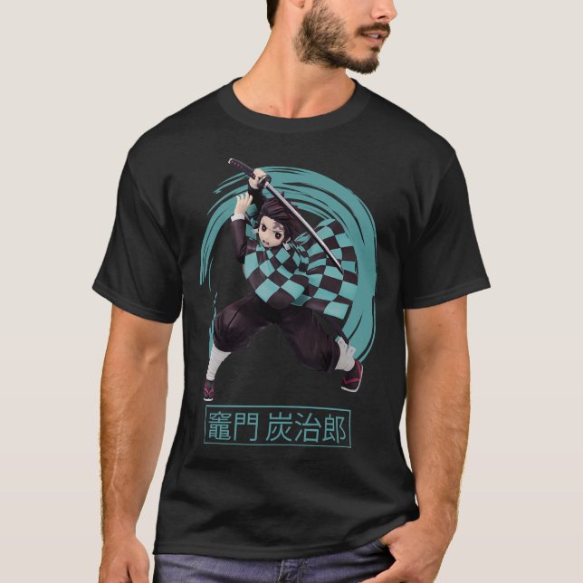 Tanjiro Kamado 07 T-Shirt Copy (Front)