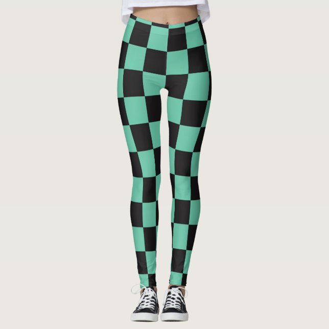 Tanjiro Kamado/ Kimetsu no Yaiba (Demon Slayer) Leggings (Front)