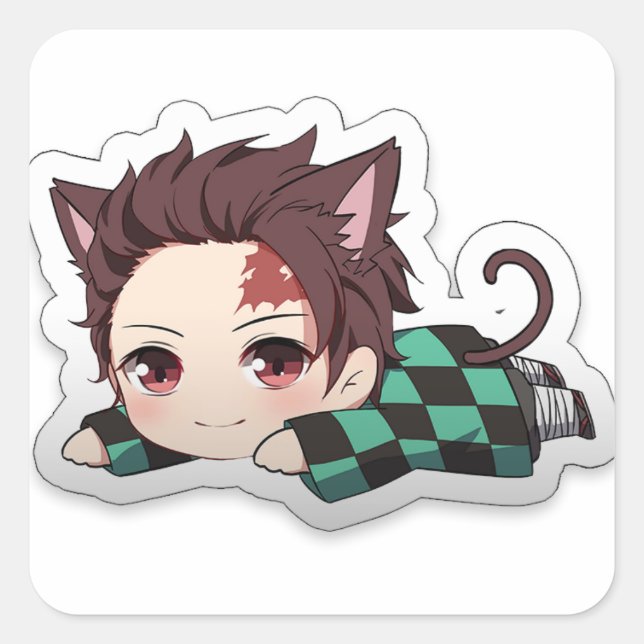 Tanjiro sticker (Front)