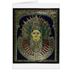 Tanjore Adi Parashakti Painting