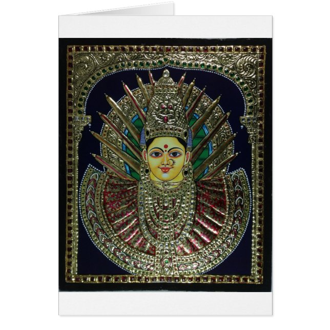 Tanjore Adi Parashakti Painting (Front)