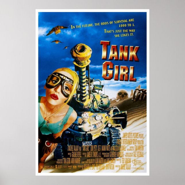 Tank Girl 1995 Poster (Front)
