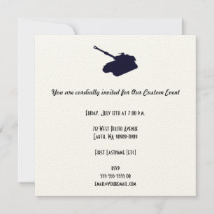 Tank Invitation