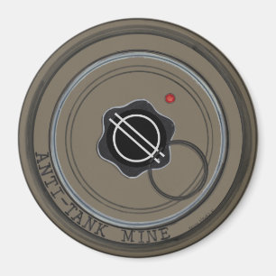 Tank Mine Magnet