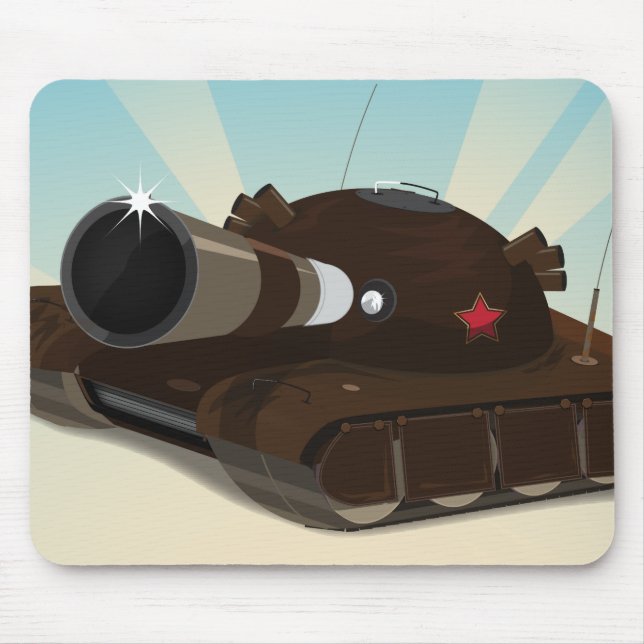 Tank Mouse Mat (Front)
