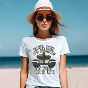 Tank of Mission Chaos, Panic, and Disorder T-Shirt