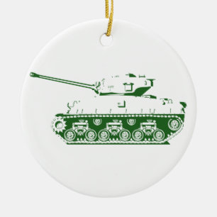 Tank Ornament (green)
