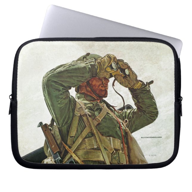 Tank Patrol Laptop Sleeve (Front)