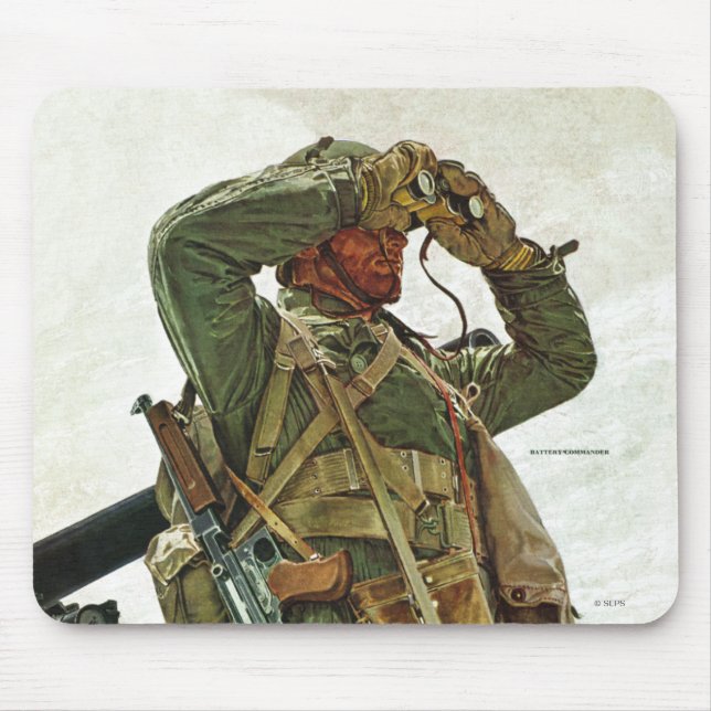 Tank Patrol Mouse Mat (Front)
