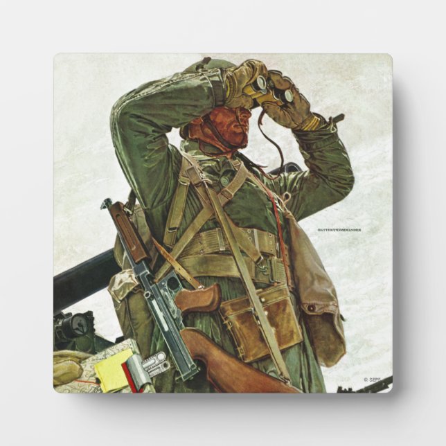 Tank Patrol Plaque (Front)