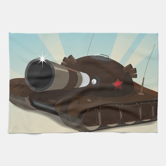 Tank Tea Towel (Horizontal)