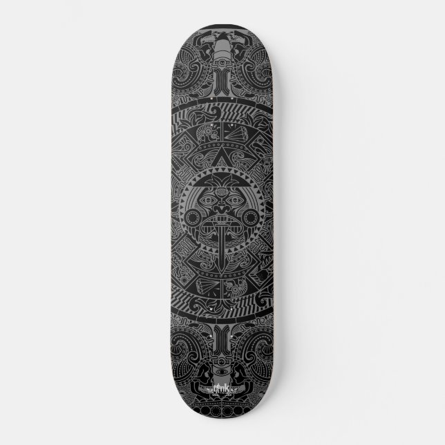Tank Theory "Blood Calendar" Skateboard (Front)