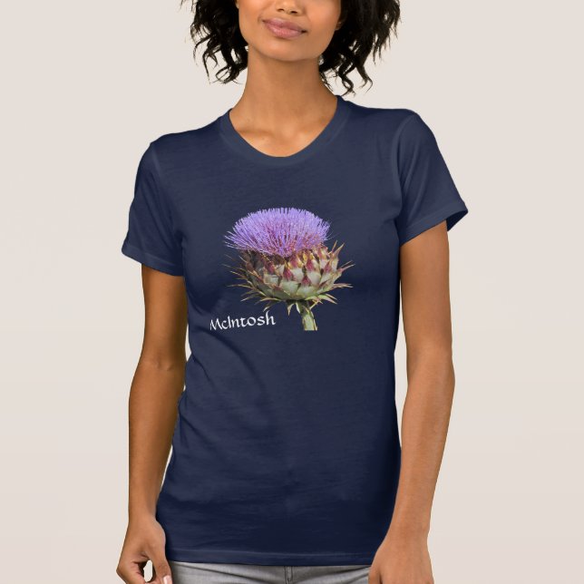 Tank top - Thistle and name (Front)