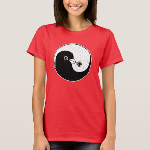 Tank Top Yin Yang design with doves