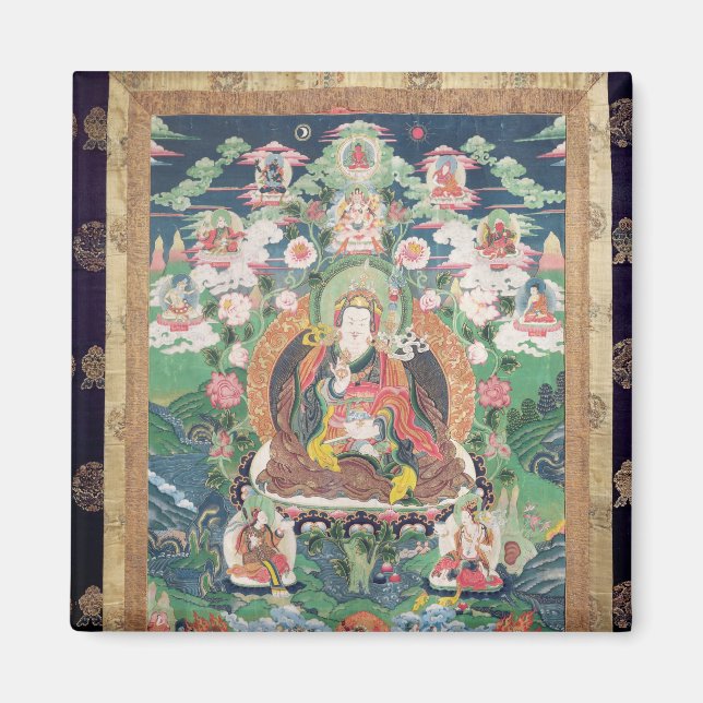 Tanka of Padmasambhava, c.749 AD Magnet (Front)