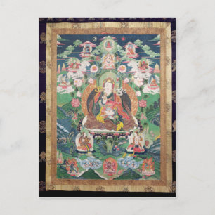 Tanka of Padmasambhava, c.749 AD Postcard