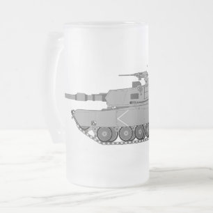Tanker - Best Job I Ever Had Frosted Glass Beer Mug
