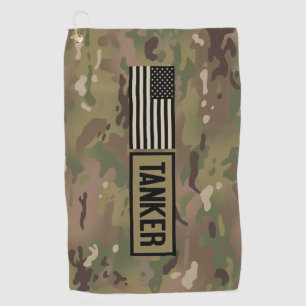 Tanker (Camouflage) Golf Towel
