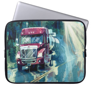 Tanker Truck Driver's Arty Laptop Sleeve