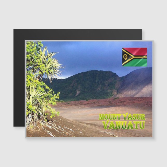 Tanna Island - Mount Yasur - Vanuatu - (Front/Back)