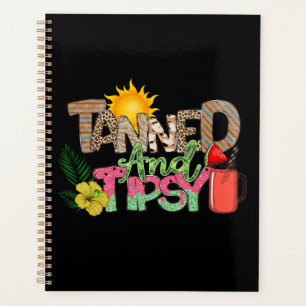 Tanned and Tipsy Fun Summer Party Design Planner