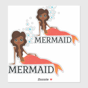Tanned Brunette Mermaid Thunder_Cove