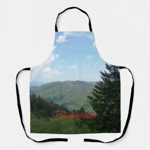 Tannenbaum Mountain Christmas Apron