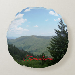 Tannenbaum Mountain Christmas Pillow