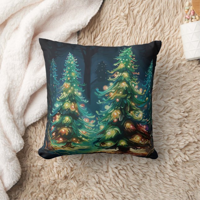 Tannenbaum Radiance Cushion (Blanket)