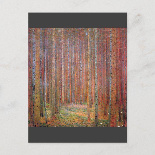 Tannenwald I by Gustav Klimt Postcard (Front)