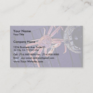 Tanner Crab Business Card
