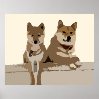 Tanner & Slyler Woodcut Poster